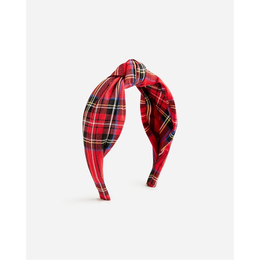 Tartan Knot Headband